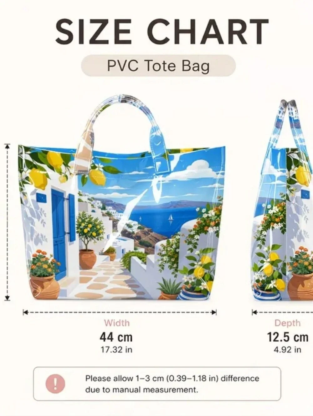 Beautiful Maccaron Fresh Inns Daily Commuter PVC Handbag Large Tote